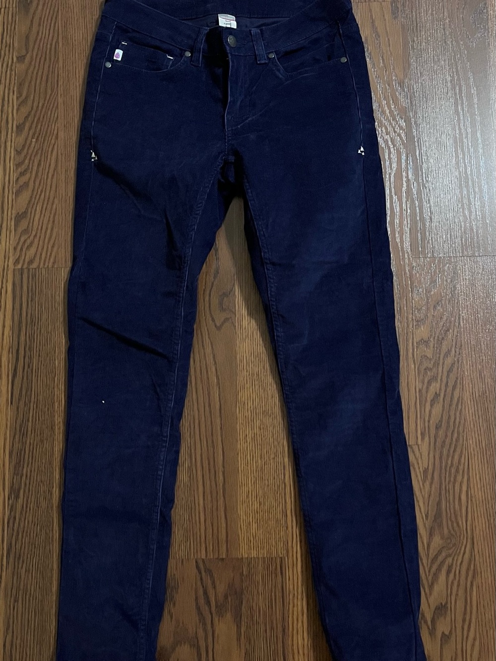 Stio Women's Skinny Corduroy Pants in Navy 4